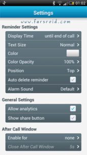 Call Reminder Notes  5.0.7 Apk for Android 3