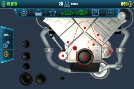 Car Mechanic Simulator 2016  1.1.1 Apk + Mod for Android 5