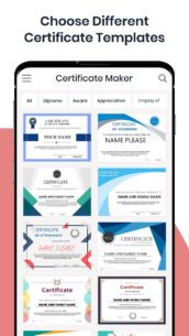 Certificate Maker & Certificate Generator App (PREMIUM) 4.9.4 Apk for Android 1