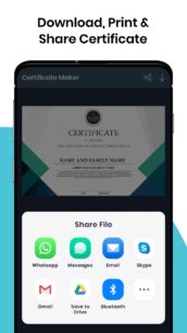 Certificate Maker & Certificate Generator App (PREMIUM) 4.9.4 Apk for Android 5