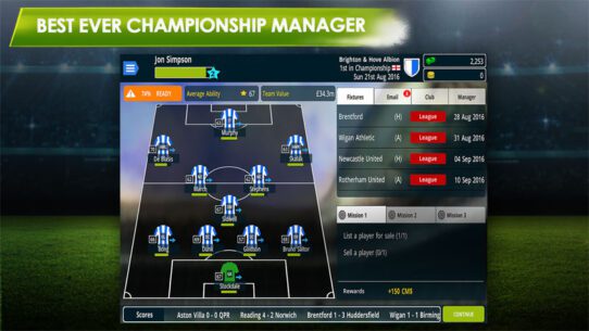 Championship Manager 17  1.3.1.807 Apk + Mod for Android 4