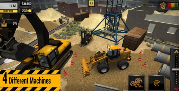 Construction Machines 2016  1.11 Apk + Mod for Android 1