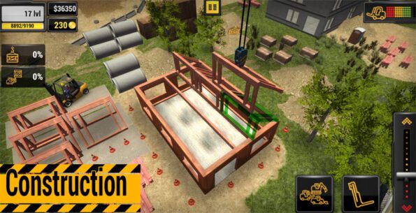 Construction Machines 2016  1.11 Apk + Mod for Android 2