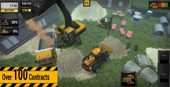 Construction Machines 2016  1.11 Apk + Mod for Android 4