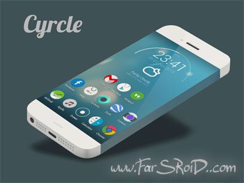 Cyrcle Icon Theme Apex Nova Go  35.0 Apk for Android 1