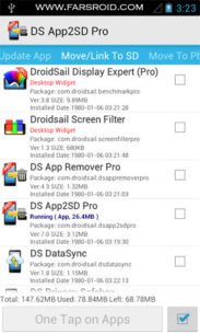 DS Super App2SD Pro  7.5 Apk for Android 2