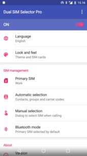 Dual SIM Selector PRO  2.9.0 Apk for Android 3