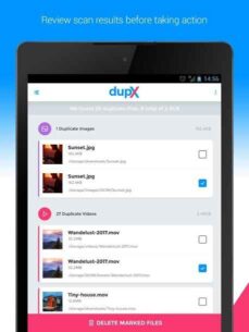 DupX – Duplicate Files Remover Premium 1.0.8 Apk for Android 6