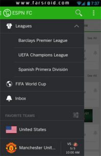 ESPN FC Soccer & World Cup  3.0.1 Apk for Android 2