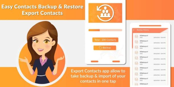 Easy Contacts Backup & Restore – Export Contacts 1.0 Apk for Android 1