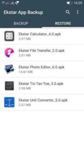 Ekstar App Backup & Restore 4.0 Apk for Android 2