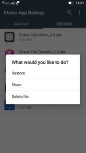 Ekstar App Backup & Restore 4.0 Apk for Android 3