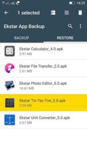 Ekstar App Backup & Restore 4.0 Apk for Android 4