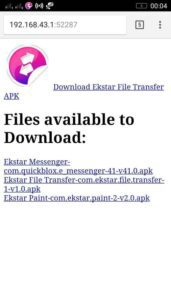 Ekstar File Transfer  2.0 Apk for Android 4