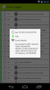 Event Logger PRO – برنامه ذخیره تمام رویداد ها اندروید ! 1.3.3 Apk for Android 2