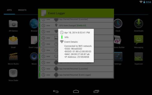 Event Logger PRO – برنامه ذخیره تمام رویداد ها اندروید ! 1.3.3 Apk for Android 6
