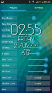 Extreme Clock Pro wallpaper  1.1 Apk for Android 1