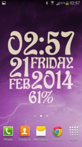 Extreme Clock Pro wallpaper  1.1 Apk for Android 2