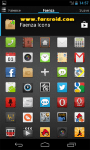 Faenza Theme for Go Launcher  3.0 Apk for Android 3