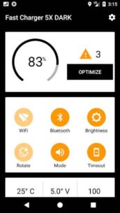 Fast Charger 5x – Dark 1.0 Apk for Android 2