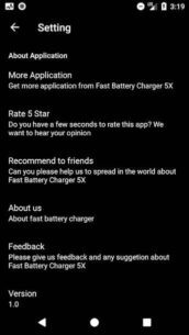 Fast Charger 5x – Dark 1.0 Apk for Android 5