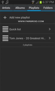 Favtune Music Player Pro  1.6.4 Apk for Android 2