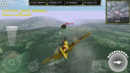 FighterWing 2 Flight Simulator  2.71 Apk + Mod + Data for Android 2