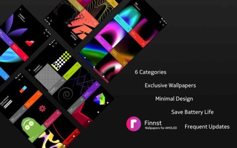 Finnst – AMOLED wallpapers 1.1 Apk for Android 6