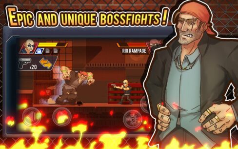 Fist of Rage: 2D Battle Platformer  1.5 Apk + Mod for Android 2