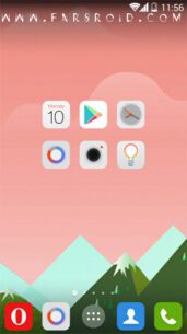 Flaticons Apex Nova ADW Theme  1.2 Apk for Android 1