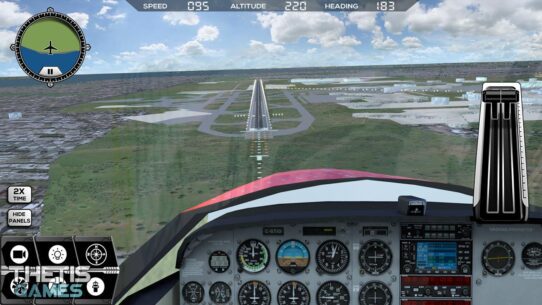 Flight Simulator FlyWings 2017 HD  6.1.0 Apk + Mod + Data for Android 1