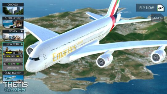 Flight Simulator FlyWings 2017 HD  6.1.0 Apk + Mod + Data for Android 4