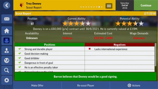 Football Manager Mobile 2017  8.0 Apk for Android 2