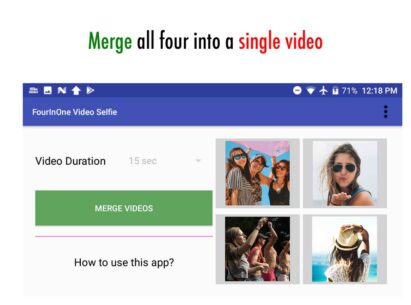 FourInOne Video Selfie  1.6 Apk for Android 2