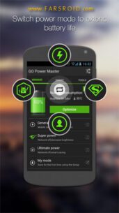 GO Battery Saver &Power Widget  5.9.0 Apk for Android 2