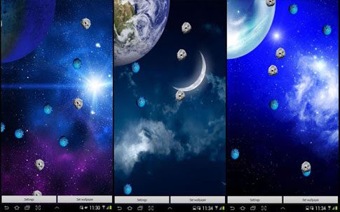 Galaxy Play Livewallpaper  1.1 Apk for Android 1