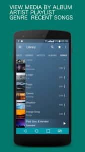 Ghost Music Player Pro  – موزیک پلیر هوشمند و به روز اندروید 2.4.4 Apk for Android 1