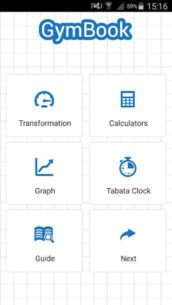 Gym Book: training notebook 4.7 Apk for Android 8