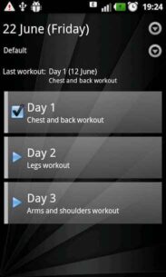 Gym Book: training notebook 4.7 Apk for Android 3