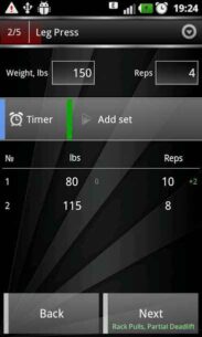 Gym Book: training notebook 4.7 Apk for Android 4