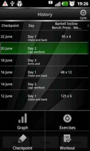 Gym Book: training notebook 4.7 Apk for Android 6