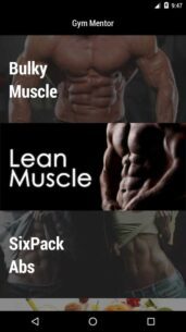 Gym Mentor Pro 1.5 Apk for Android 1