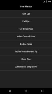 Gym Mentor Pro 1.5 Apk for Android 3