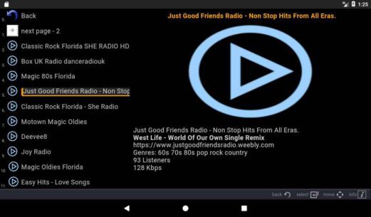 IRP (Internet Radio Player)  2.1.6 Apk for Android 1