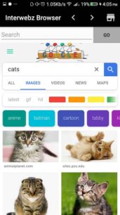 Interwebz Browser  1.3 Apk for Android 2