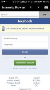 Interwebz Browser  1.3 Apk for Android 3