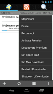 JDownloaderRcPro  (PRO) 1.5.3 Apk for Android 3