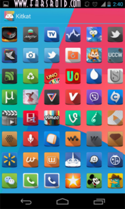 KitKat (Apex Nova Adw theme)  1.0.2 Apk for Android 3