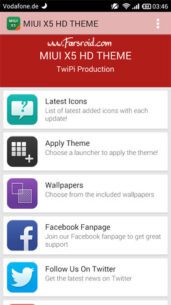 MIUI X5 HD Apex/Nova/ADW Theme  3.4.0 Apk for Android 1