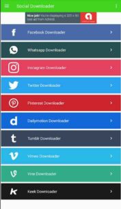 Mega Social Media Downloader 1.1 Apk for Android 1